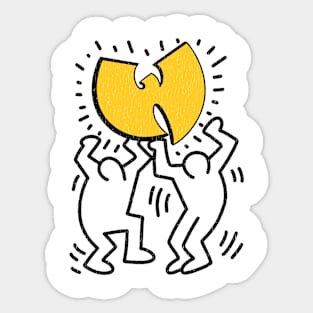 Wutang Logo Vintage Sticker